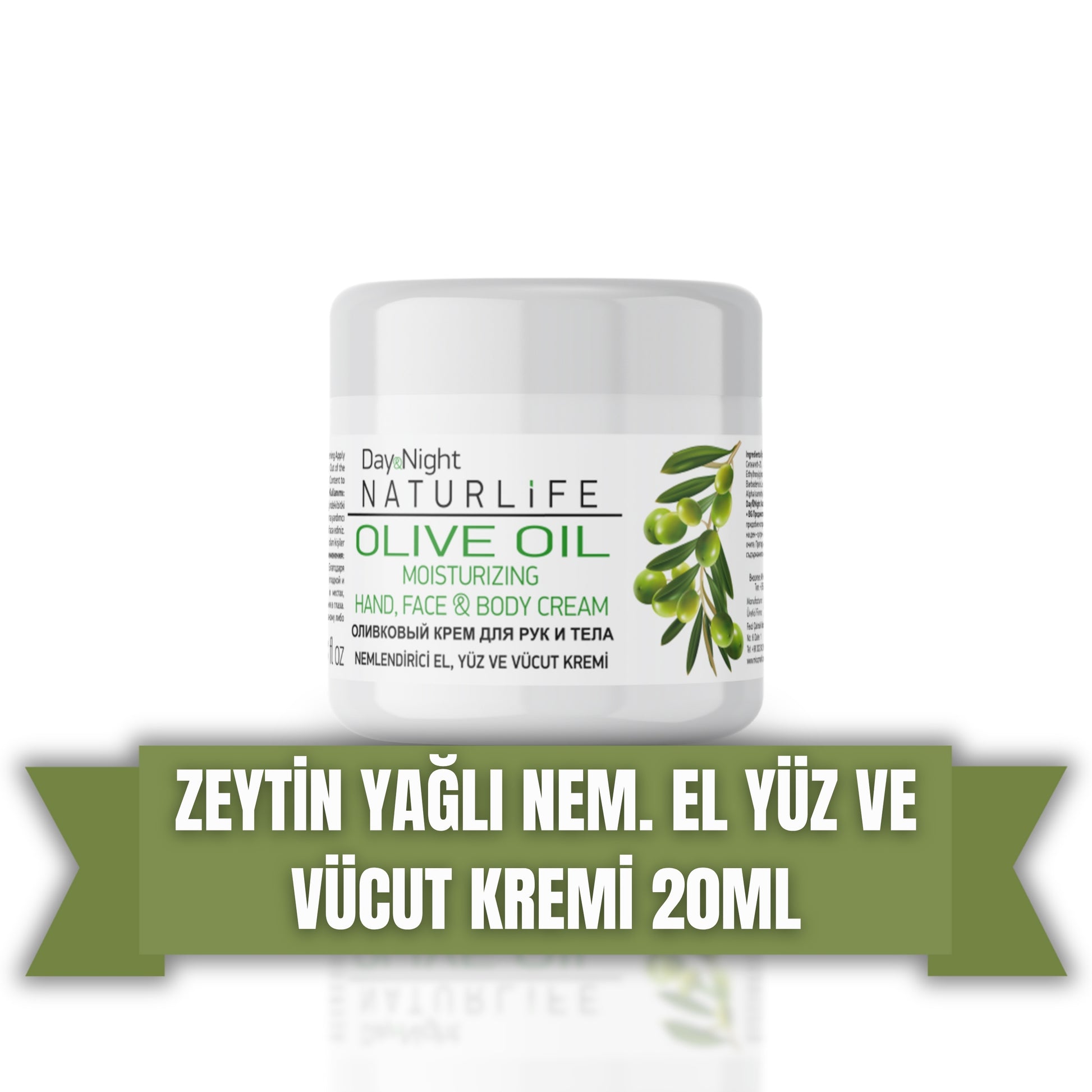 Naturlife Zeytinyağlı El Yüz Ve Vücut Kremi 20ML