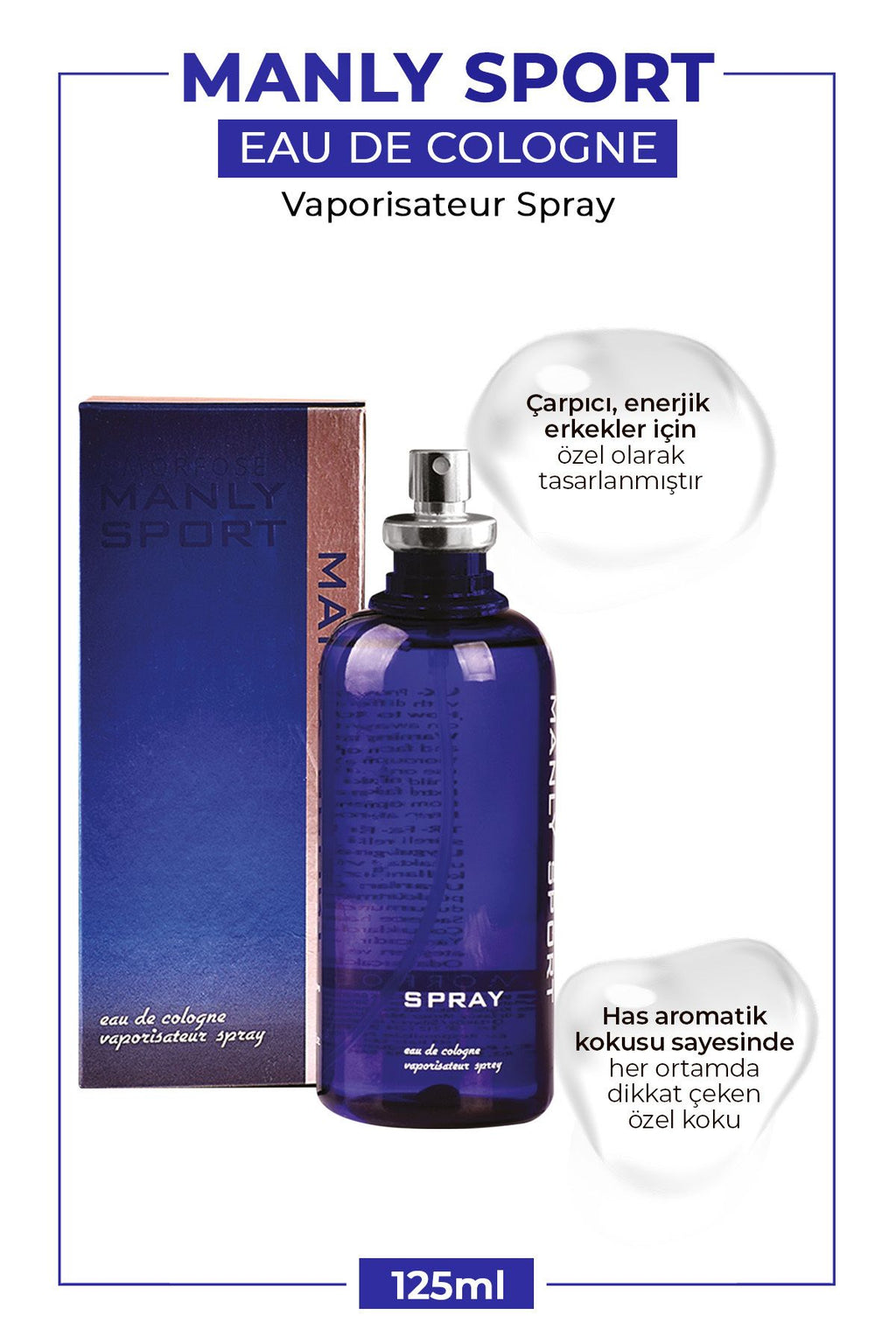 Manly Sport Parfüm 125ml 585121